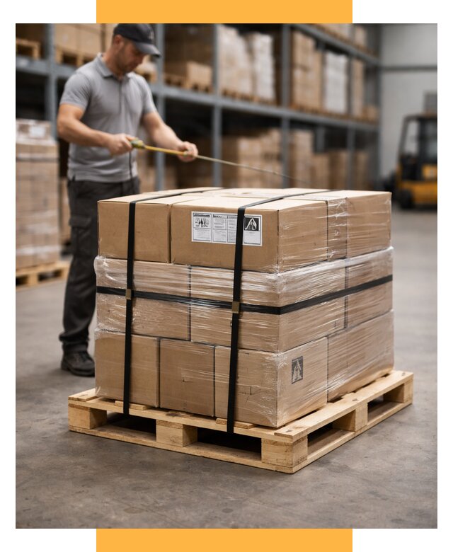 Упаковка и паллетирование грузов от 3646 р. | СетСервис-Пдл