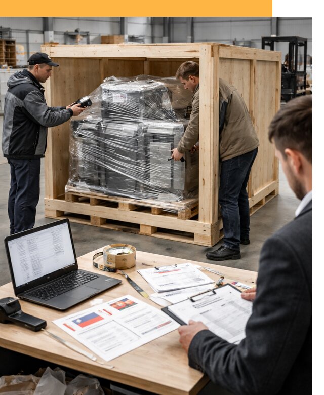 Доставка промышленного оборудования из США от 67717 руб