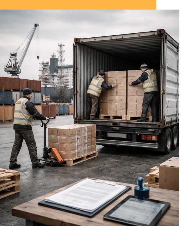 Доставка грузов из Латвии от 26045 руб, морская, авто, авиа