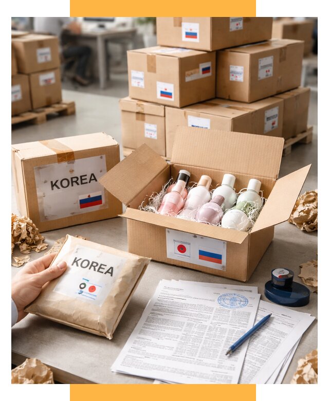 Доставка косметики из Кореи от 8855 р. под ключ | СетСервис-Пдл