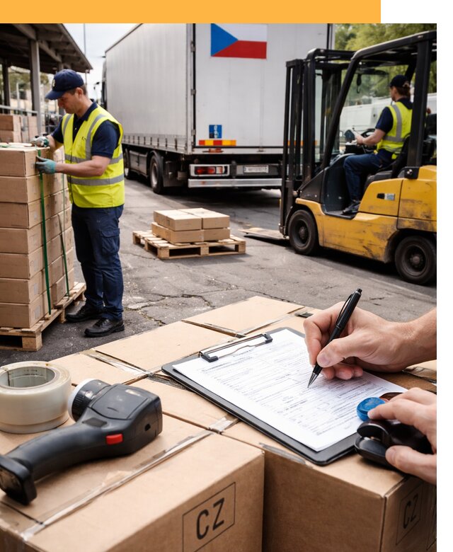 Доставка грузов в Чехию от 36463 руб, международные перевозки