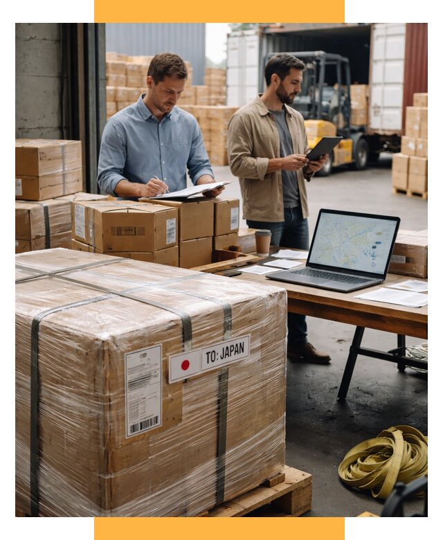 Доставка грузов в Японию от 26045 р., логистика СетСервис-Пдл