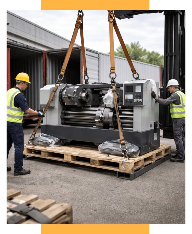 Перевозка станков и таможня от 62508 р. | СетСервис-Пдл логистика