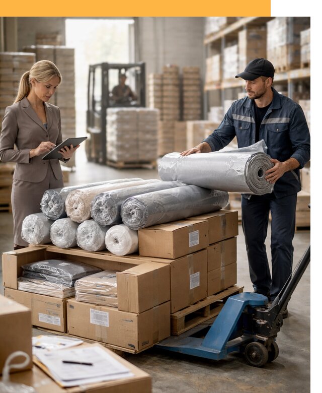 Перевозка текстиля по миру от 15627 руб. с таможней и страхованием