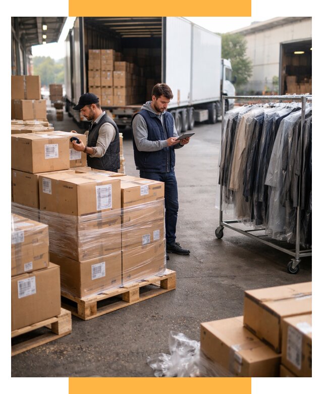 Перевозка и доставка одежды из Китая от 7814 р., СетСервис-Пдл