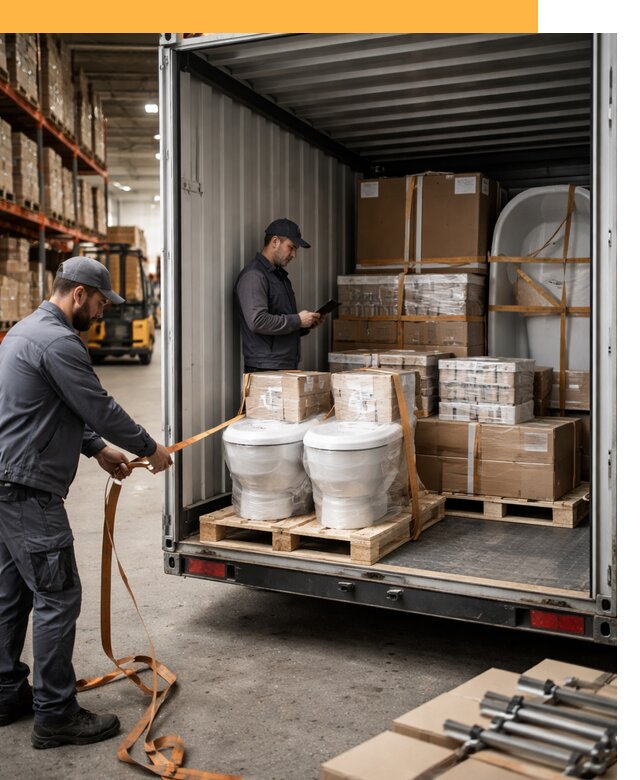 Перевозка сантехнического оборудования по России и миру от 1875