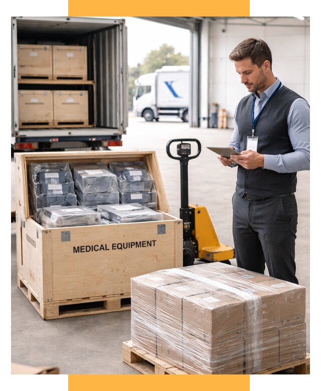 Перевозка медицинского оборудования от 15627 р. в СетСервис-Пдл