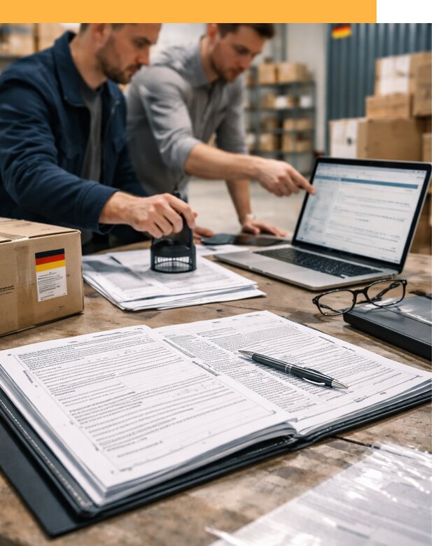 Таможенное оформление грузов из Германии от 9376 руб.