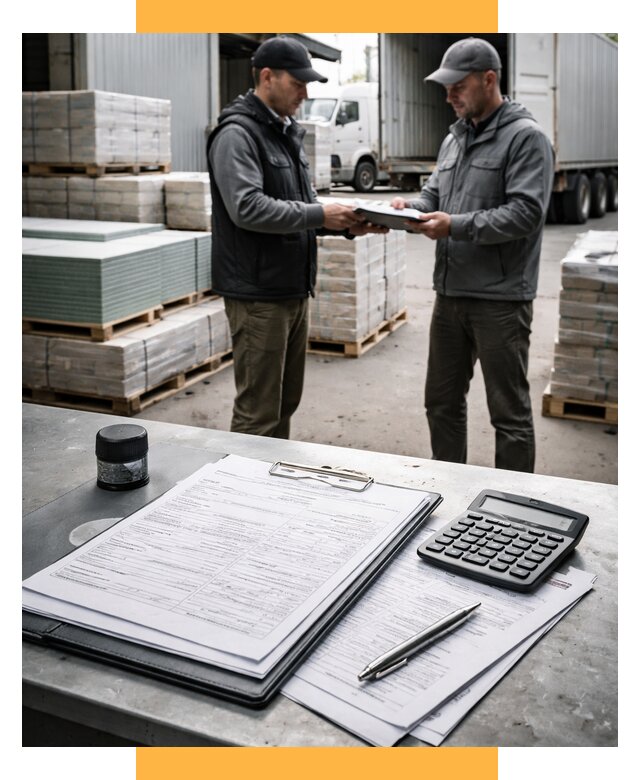 Таможенное оформление стройматериалов от 8855 р. | СетСервис-Пдл