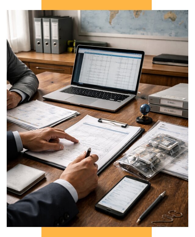 Проверка поставщика за рубежом от 8855 р. | СетСервис-Пдл аудит