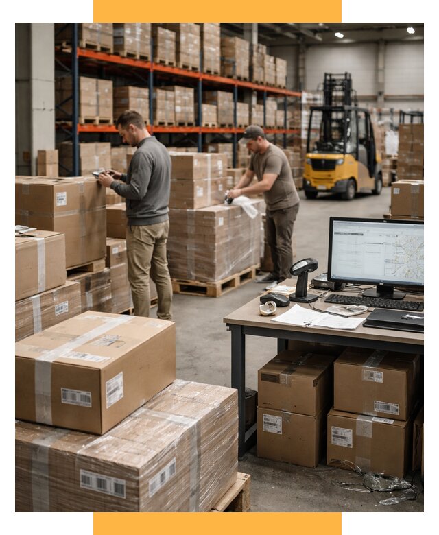 Склад консолидации в Европе от 6772 р., услуги СетСервис-Пдл